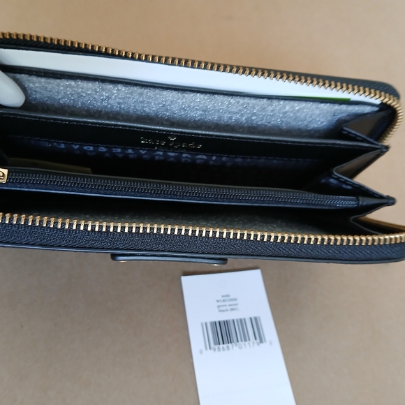 Kate Spade Neda Grove Street Black Zippered Wallet NWT - Picture 9 of 11